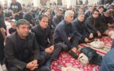 حضور فرماندار ممسنی و مدیران شهرستان در مراسم وداع با رهبر شهید امت