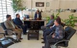 بازدید سرزده فرماندار ممسنی از بانک توسعه تعاون و اداره تعاون ممسنی